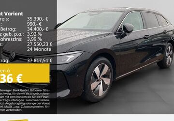 VW Passat Variant 19.695 km 34.940 &euro; Bochum 44892