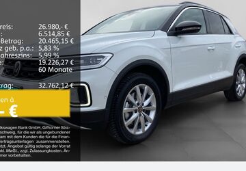 VW T-Roc 9.582 km 26.980 &euro; Bochum 44892
