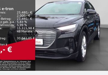 Audi Q4 e-tron 21.998 km 24.280 &euro; Gelsenkirchen 45894