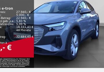 Audi Q4 e-tron 39.825 km 26.640 &euro; Gelsenkirchen 45894