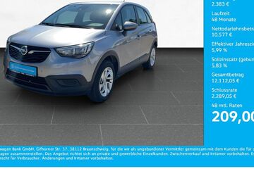 Opel Crossland (X) 66.493 km 12.960 &euro; Wesel 46485