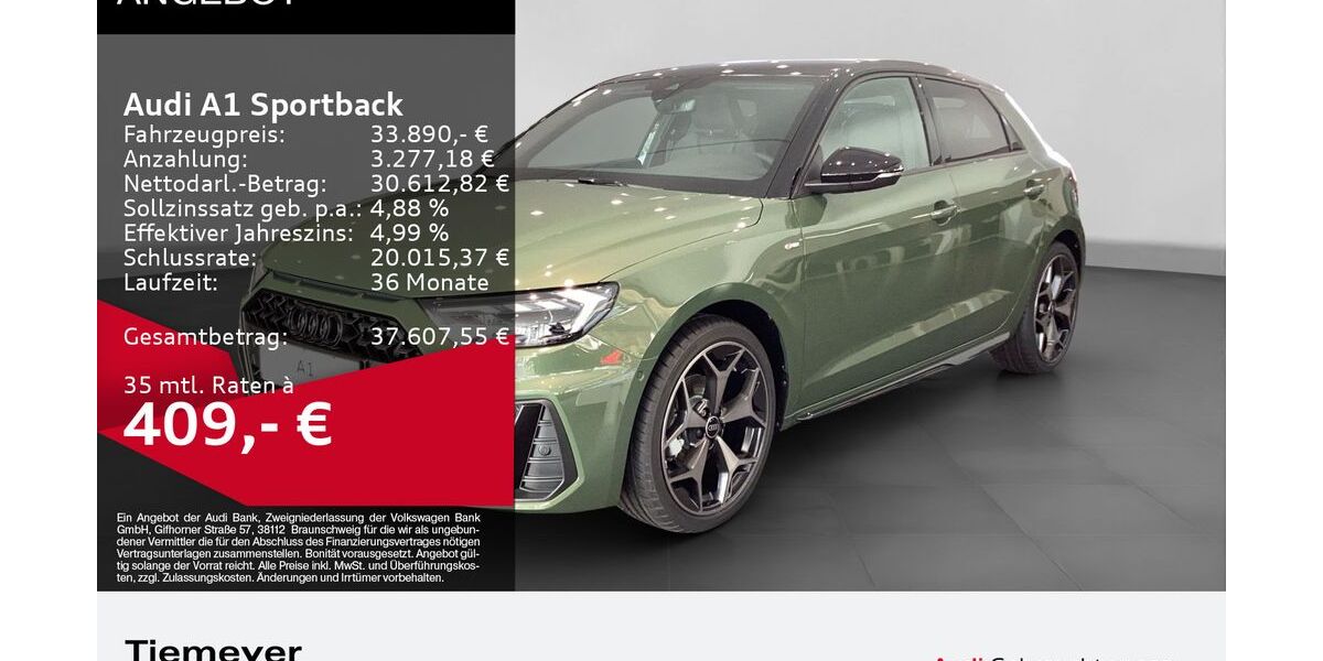Audi A1 2.050 km 33.890 &euro; Gelsenkirchen 45894