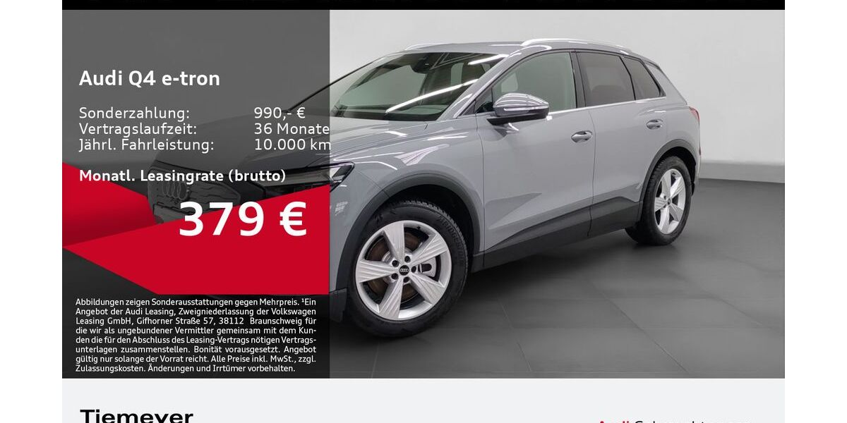 Audi Q4 e-tron 7.674 km 38.870 &euro; Bochum 44809