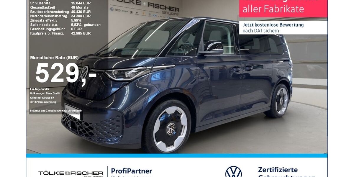 VW ID. Buzz 52.681 km 42.984 &euro; Krefeld 47805