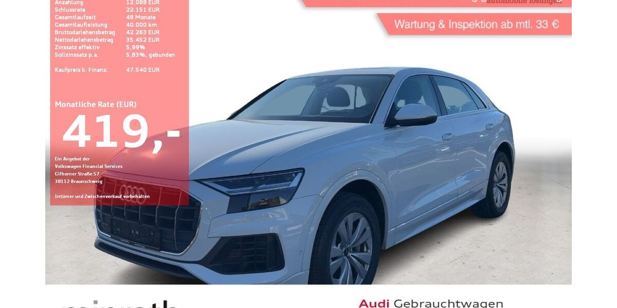 Audi Q8 40.551 km 47.540 &euro; Moers-Hülsdonk 47441