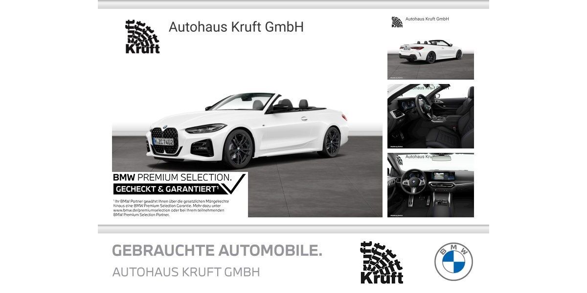 BMW 420 39.287 km 52.888 &euro; Oberhausen 46117
