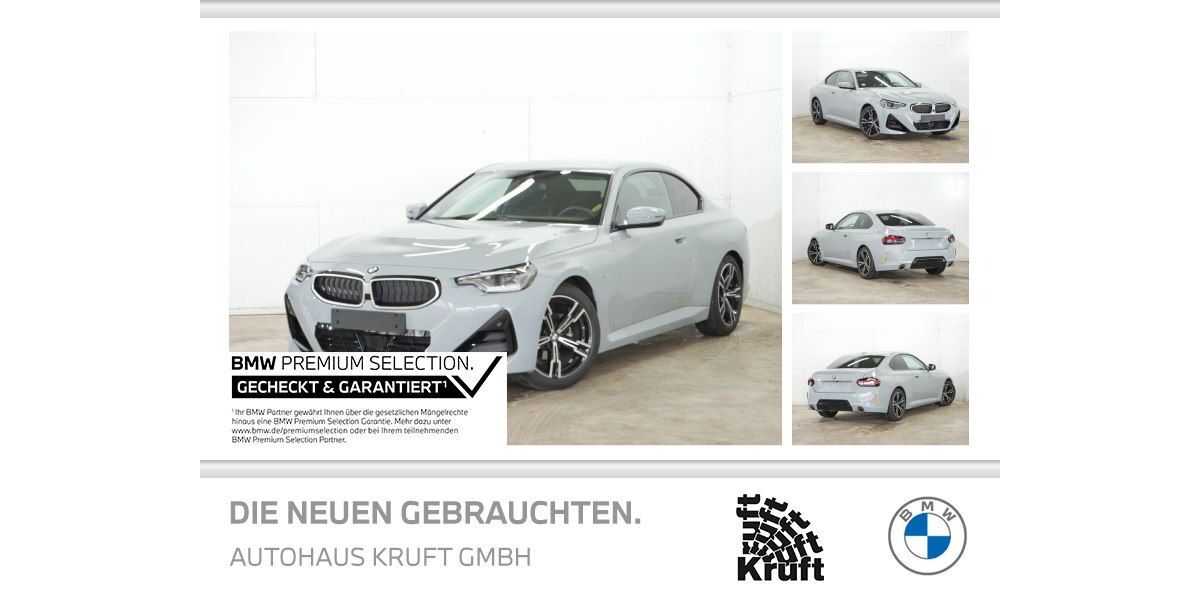 BMW 218 9.278 km 36.889 &euro; Oberhausen 46117