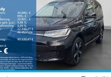VW Caddy 17.207 km 34.270 &euro; Recklinghausen 45663