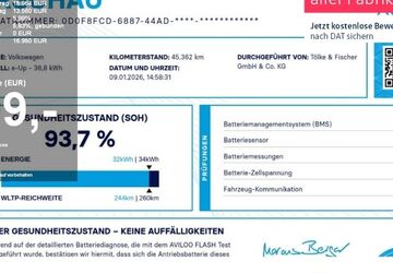 VW up! 45.353 km 15.949 &euro; Krefeld 47805