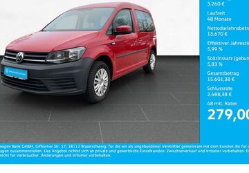 VW Caddy 112.264 km 16.930 &euro; Wesel 46485