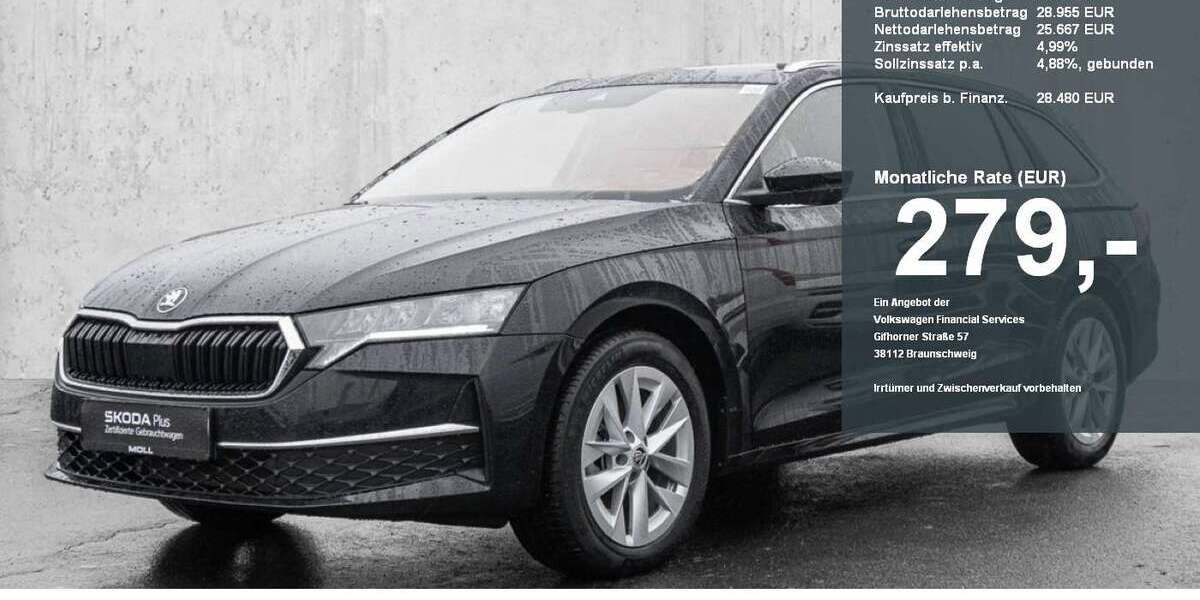 Skoda Octavia 9.905 km 28.480 &euro; Düsseldorf 40474