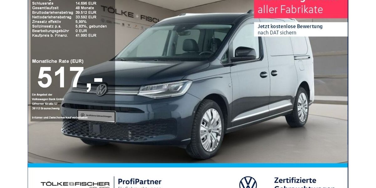 VW Caddy Maxi 6.146 km 40.999 &euro; Krefeld 47805