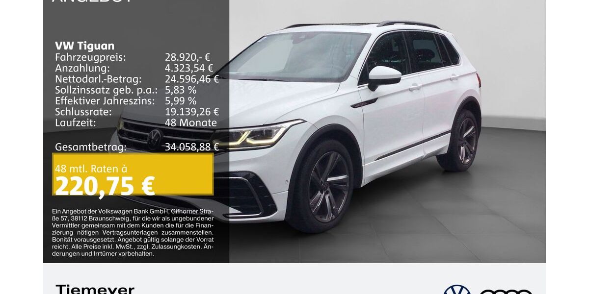 VW Tiguan 99.177 km 28.920 &euro; Gelsenkirchen 45894
