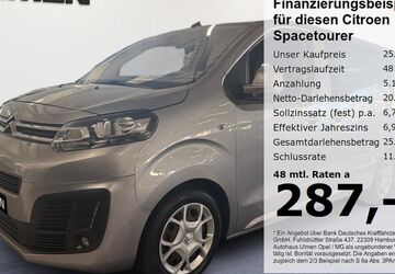 Citroen SpaceTourer 97.060 km 25.888 &euro; Düsseldorf 40231
