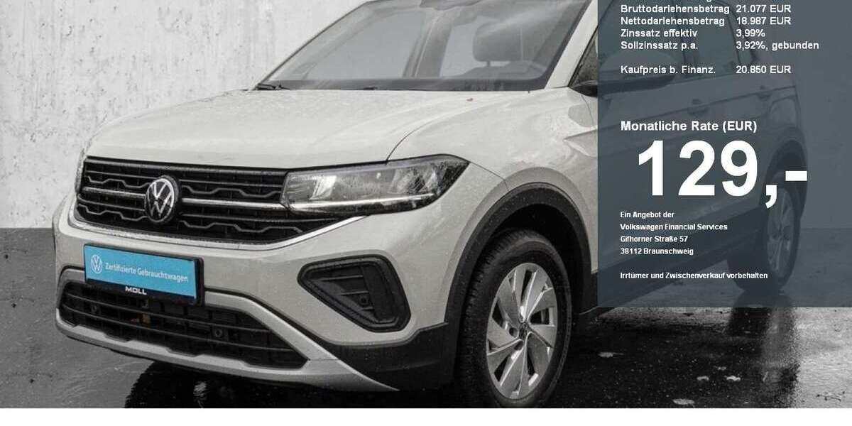 VW T-Cross 2.455 km 20.850 &euro; Düsseldorf 40474