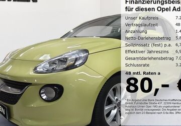 Opel Adam 111.650 km 7.250 &euro; Düsseldorf 40231