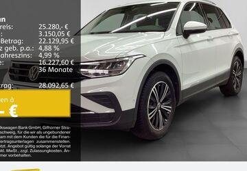 VW Tiguan 58.226 km 24.980 &euro; Bochum 44809