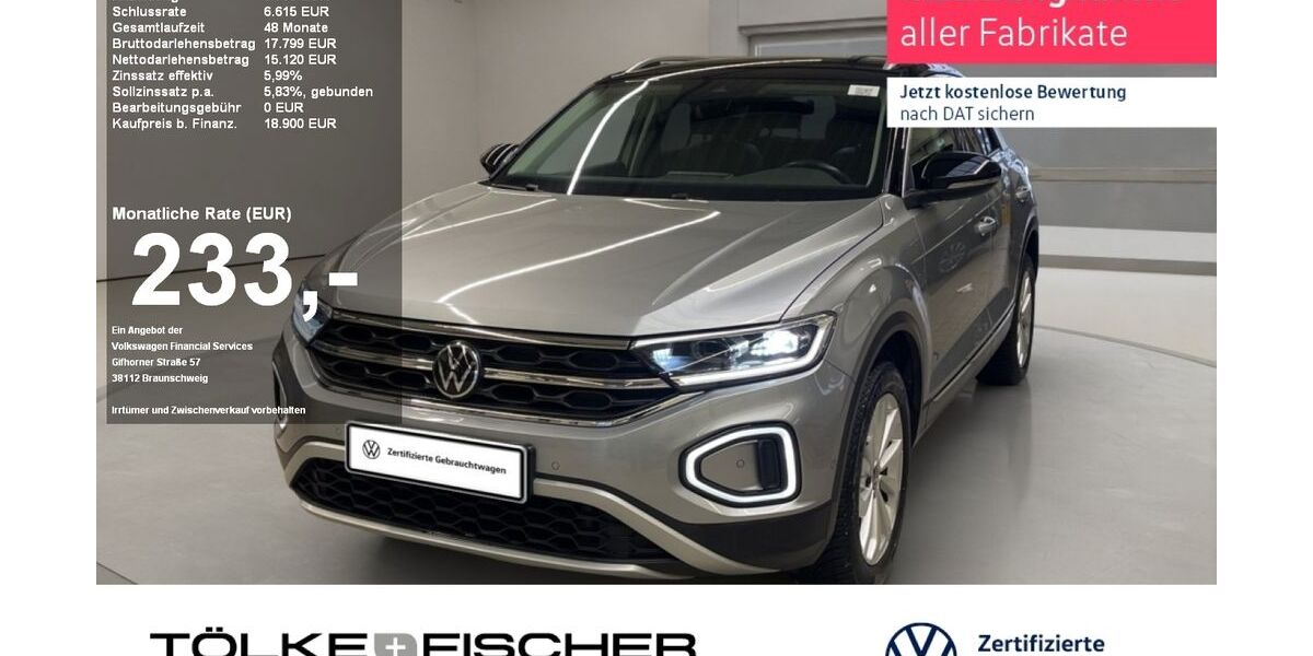 VW T-Roc 77.465 km 17.989 &euro; Krefeld 47805