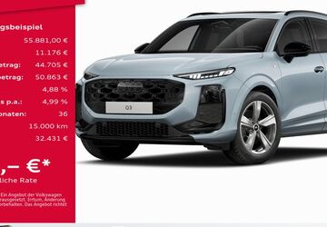 Audi Q3 1.010 km 55.881 &euro; Krefeld 47803