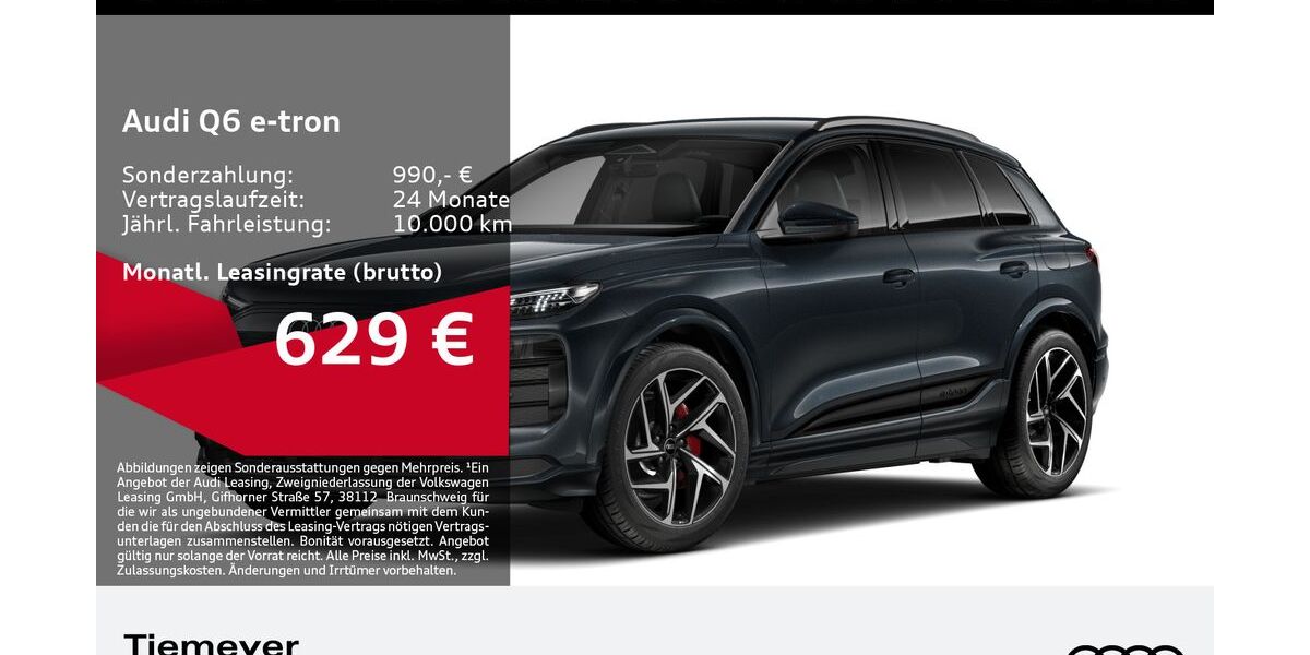 Audi Q6 e-tron 22.916 km 64.420 &euro; Bochum 44809