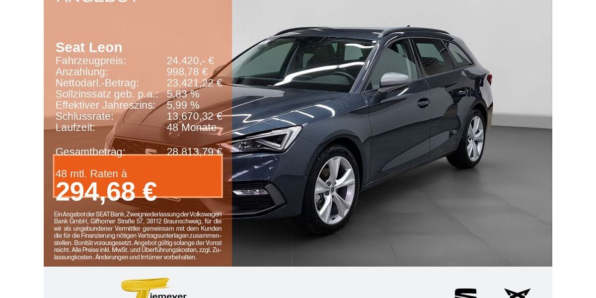 Seat Leon 12.112 km 24.420 &euro; Bochum 44809