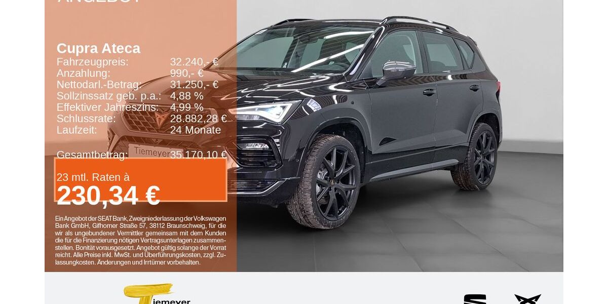 Cupra Ateca 1.500 km 32.240 &euro; Bochum 44809