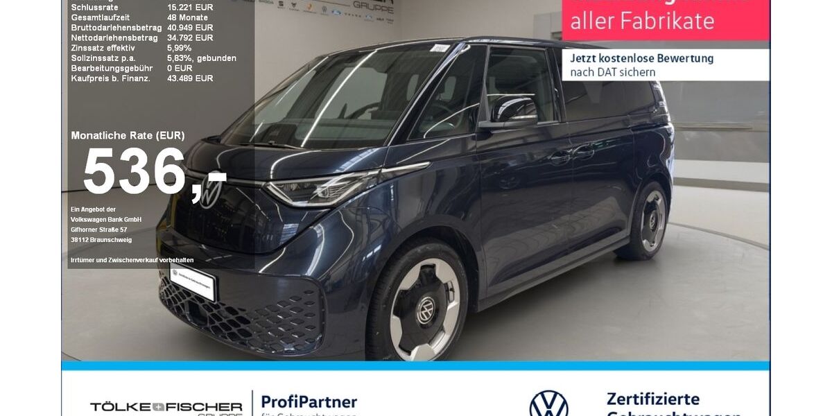 VW ID. Buzz 33.215 km 41.984 &euro; Krefeld 47805