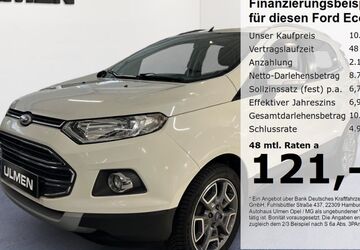 Ford EcoSport 87.295 km 9.666 &euro; Düsseldorf 40231