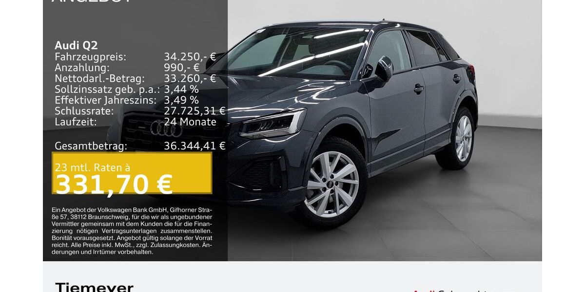 Audi Q2 29.638 km 34.250 &euro; Bochum 44809