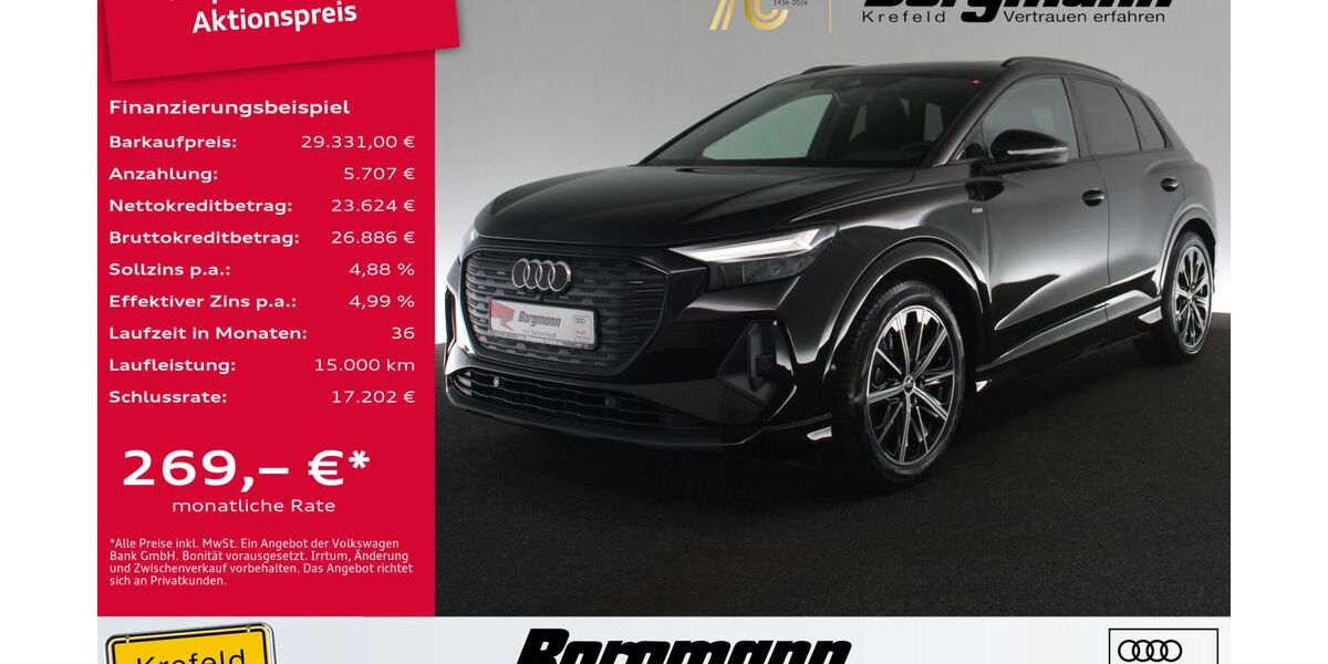 Audi Q4 108.550 km 29.331 &euro; Krefeld 47803