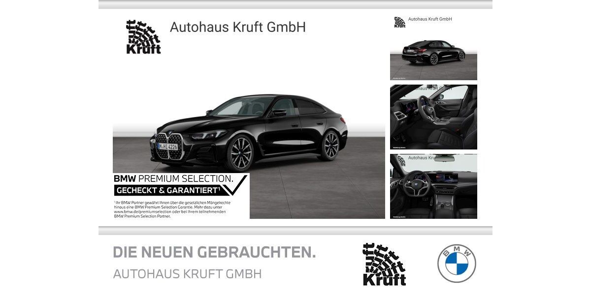 BMW 420 Gran Coupé 49.482 km 39.998 &euro; Oberhausen 46117