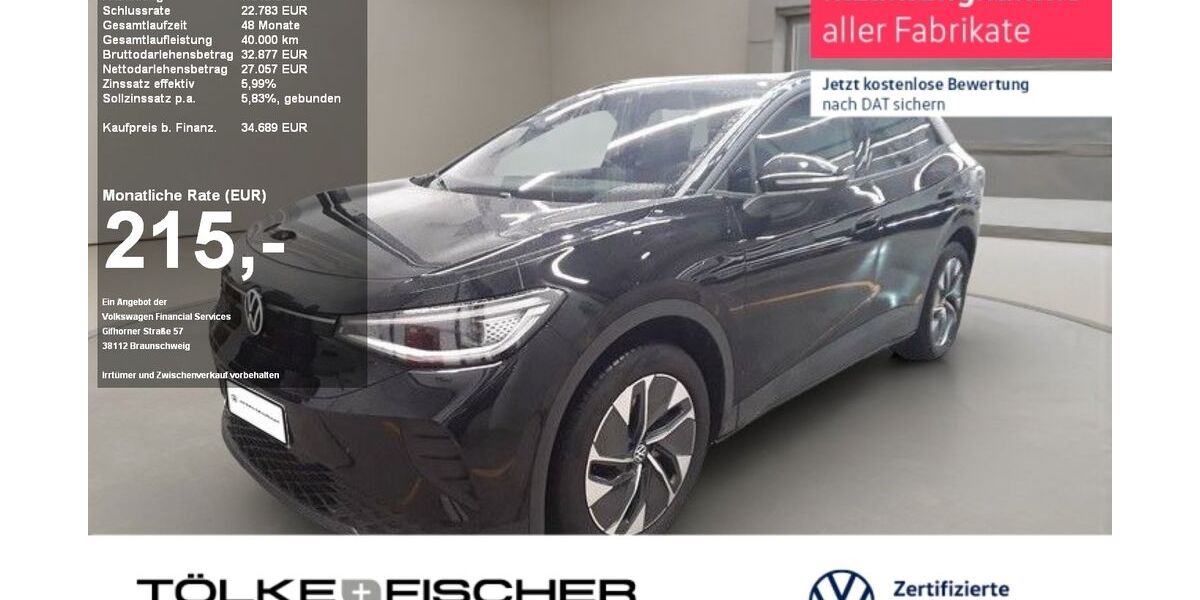 VW ID.4 10.347 km 34.689 &euro; Krefeld 47805