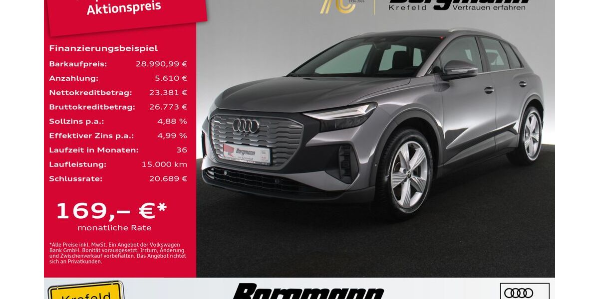 Audi Q4 45.357 km 28.991 &euro; Krefeld 47803