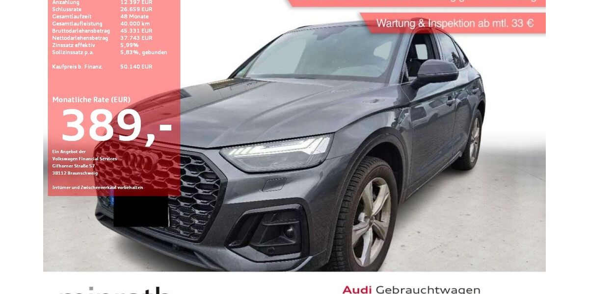 Audi Q5 9.834 km 49.640 &euro; Moers-Hülsdonk 47441