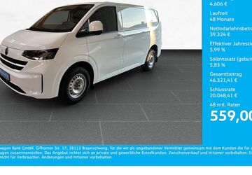 VW T7 Transporter 2.000 km 43.930 &euro; Wesel 46485
