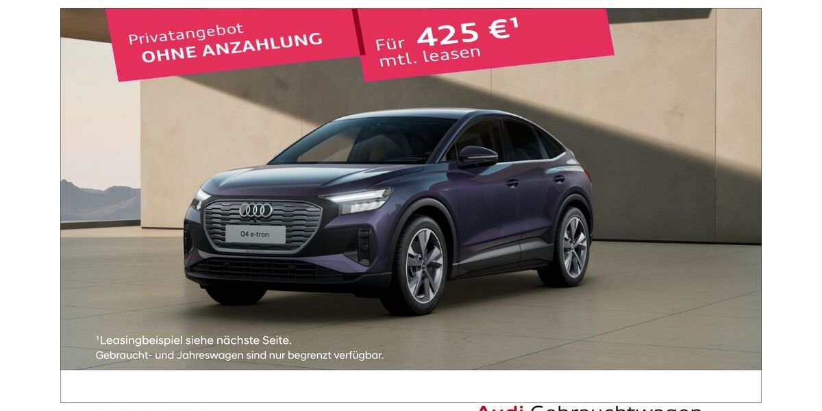 Audi Q4 e-tron 7.144 km 43.360 &euro; Mülheim a.d. Ruhr 45481