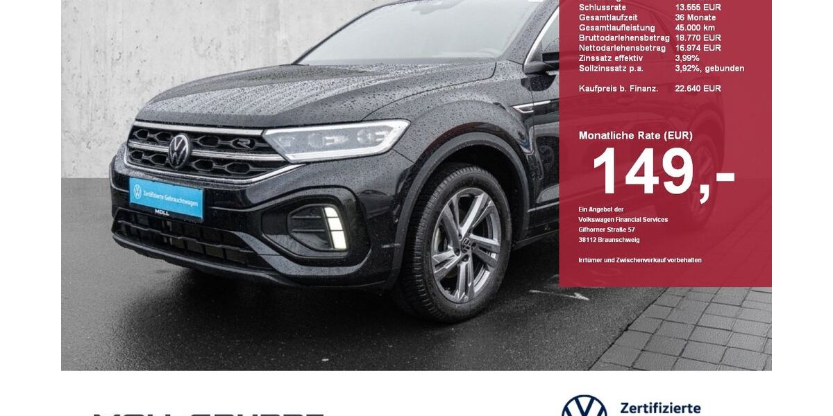 VW T-Roc 44.810 km 22.640 &euro; Düsseldorf 40474