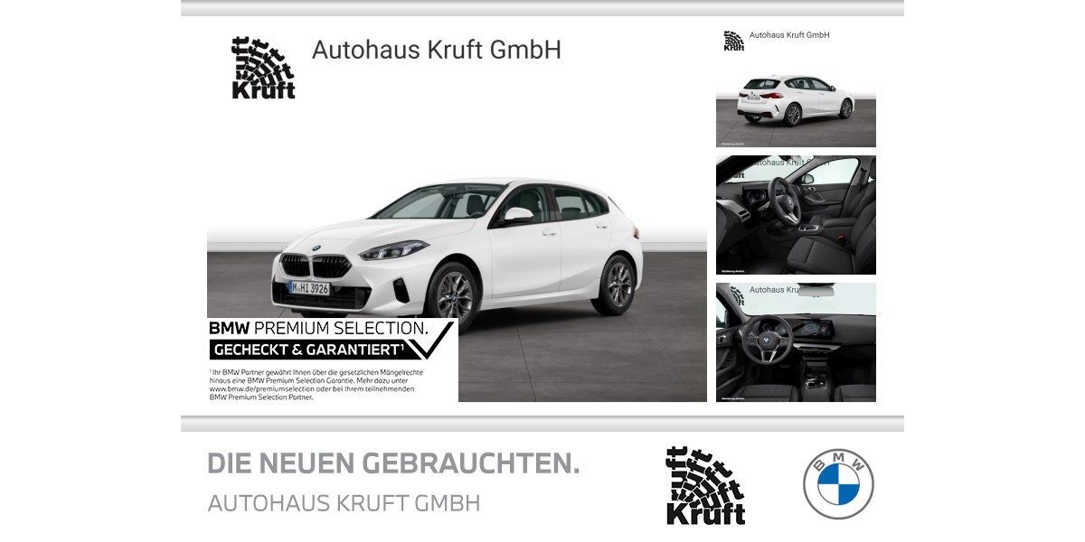 BMW 120 10.068 km 27.499 &euro; Oberhausen 46117