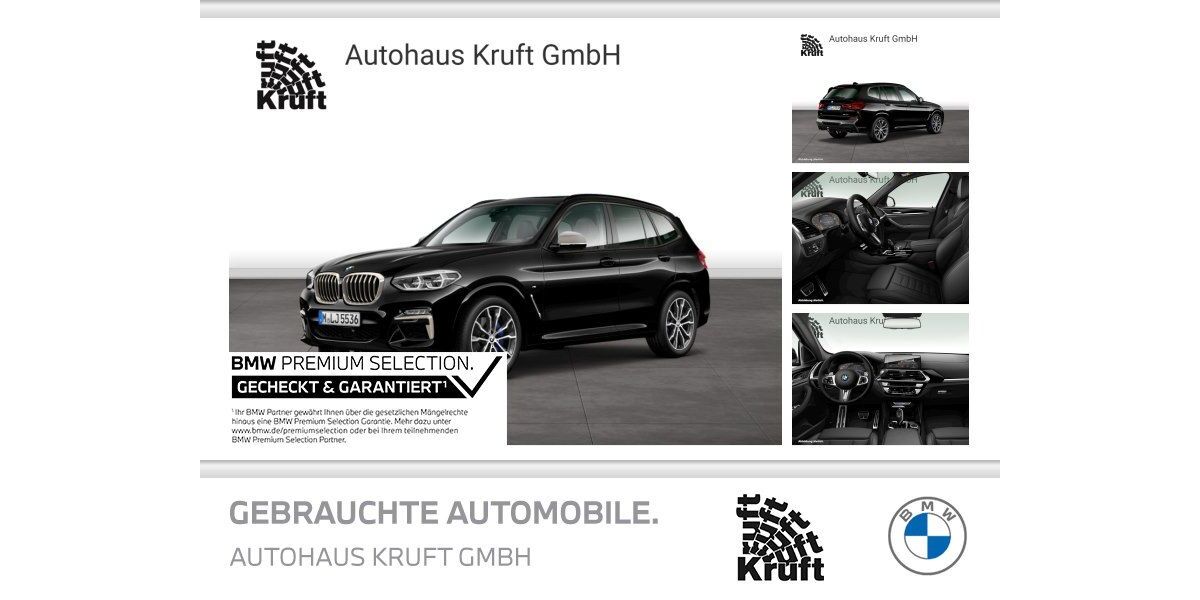 BMW X3 M40 60.161 km 45.997 &euro; Oberhausen 46117