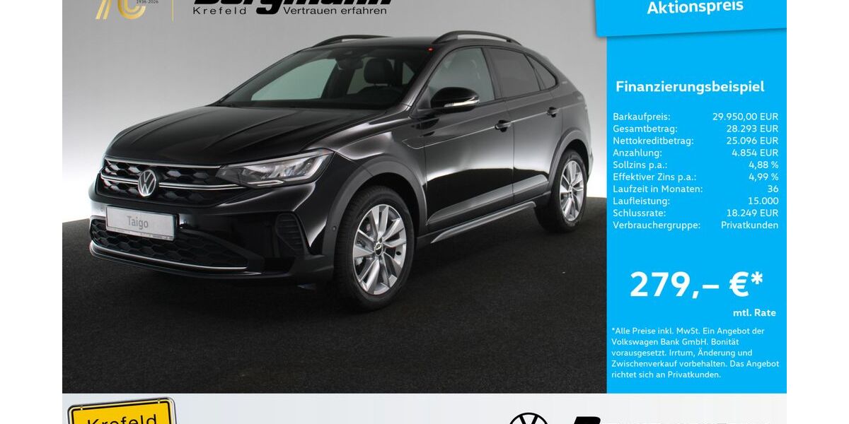 VW Taigo 5.000 km 29.450 &euro; Krefeld 47803